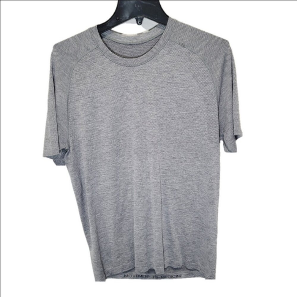 Lululemon Vent Tech Short Sleeve Gray Men's Shirt